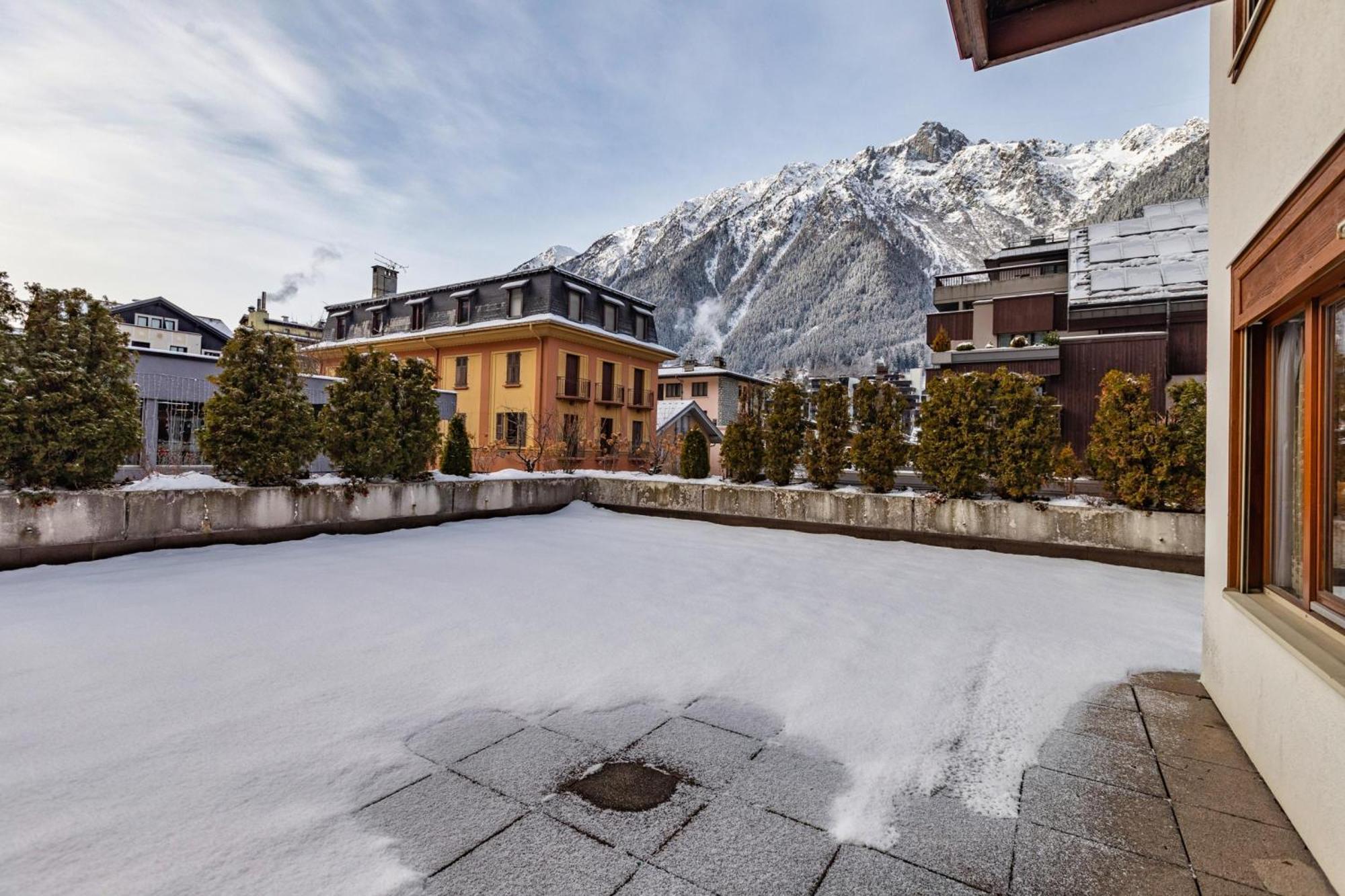 Duplex Aiguille Du Midi Large Terrasse - Happy Rentals Chamonix Exterior photo