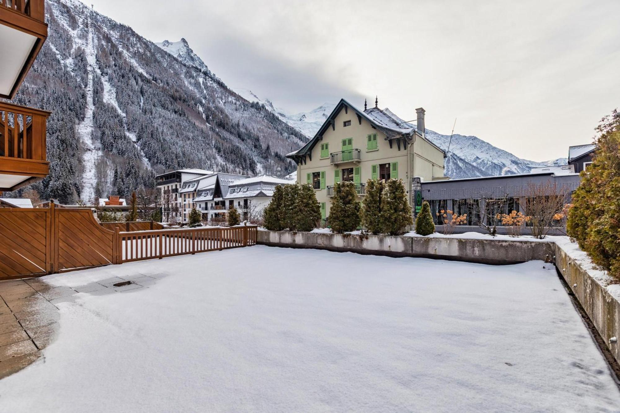 Duplex Aiguille Du Midi Large Terrasse - Happy Rentals Chamonix Exterior photo